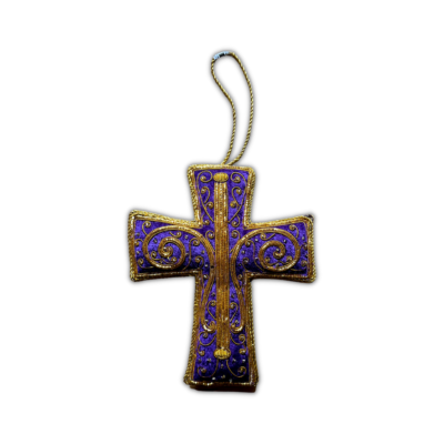 Thumbnail image of Purple Cross Hanging Decoration