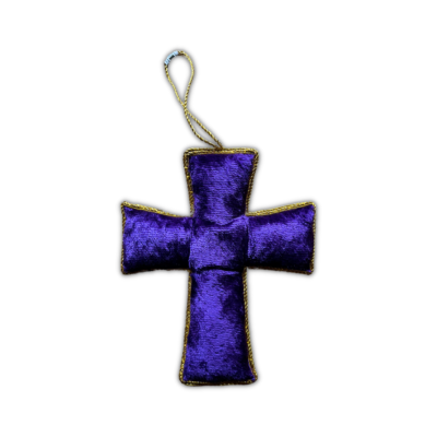 Thumbnail image of Purple Cross Hanging Decoration