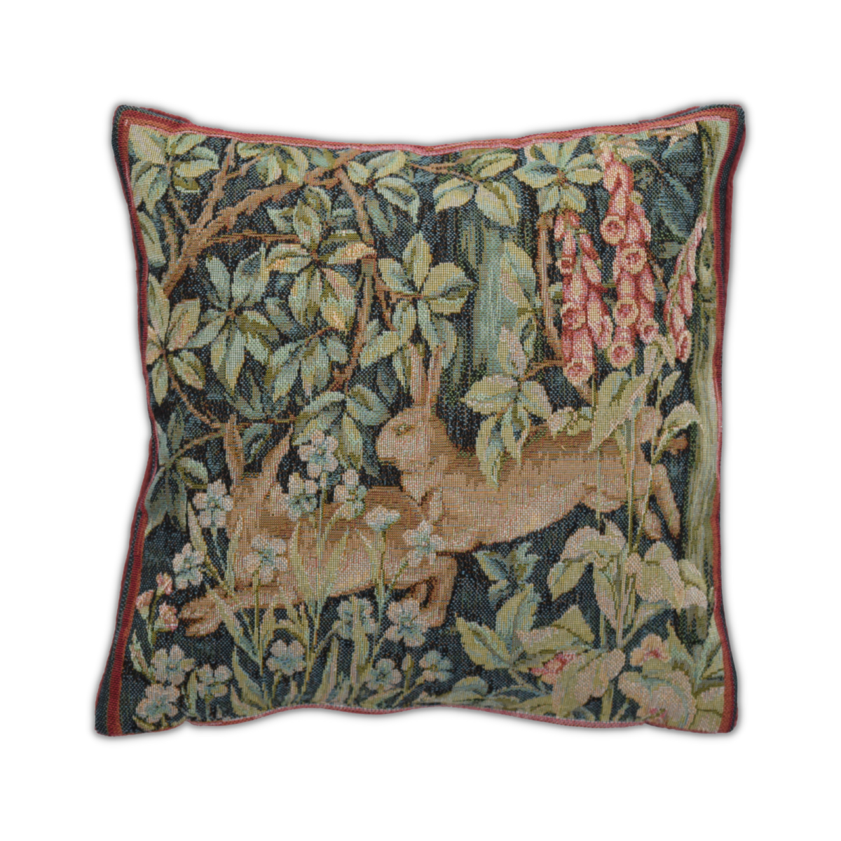 Image of Woodland Rabbit Cushion Cover